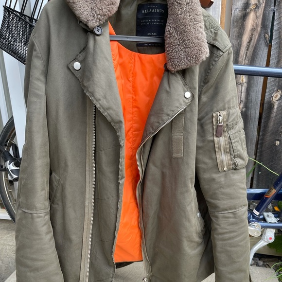 All Saints Flight Jacket - Picture 2 of 2